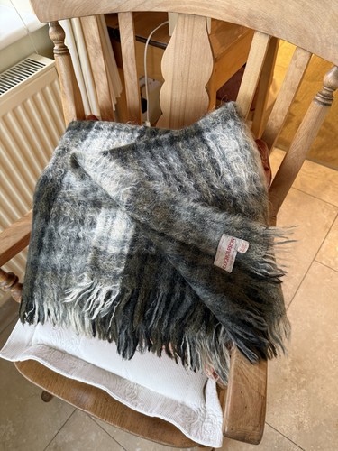 Vintage mohair scarf - mohair,