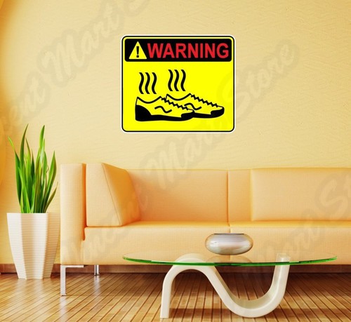 Warning smelly shoes feet - smelly,