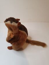 Folkmanis Folktails Furry Folk Chipmunk Squirrel Hand Puppet Soft Toy Plush 15"