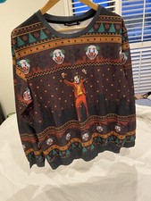 Gear Humans Joker Christmas Winter Jumper, US Small