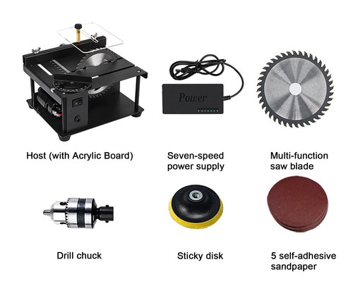 Mini table saw - table, small