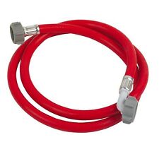 Hot Fill Water Hose Washing Machine Red 2.5 Meter Extra Long Universal Pipe