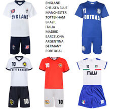 BOYS N GIRLS FOOTBALL KIT SHORT SETS 2-14 years  #FOOTBALL