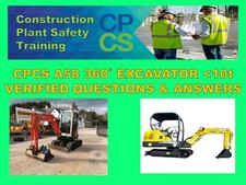 CPCS A58 360 Degree Excavator