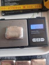 100g Scrap Silver Bar Poured