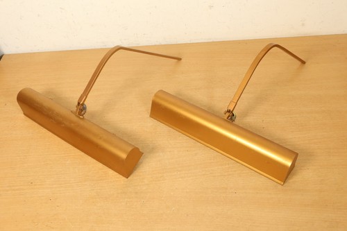 Vintage pair picture lights - vintage,