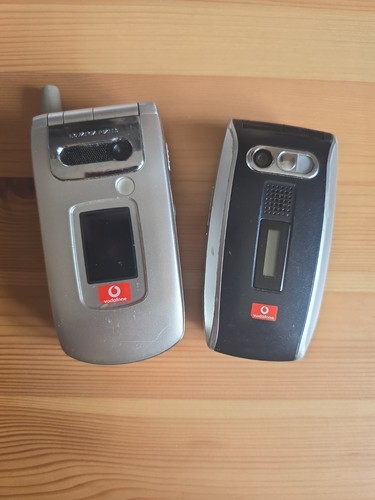 Two vintage mobile phones - two,