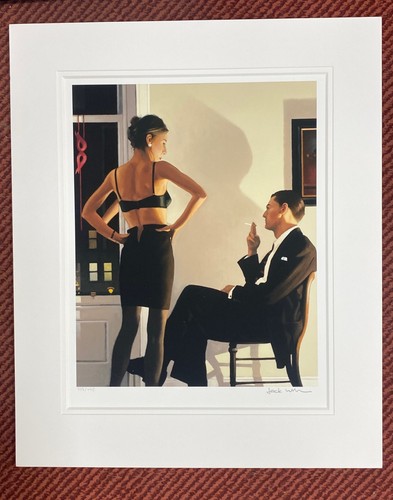 Jack vettriano mounted - -,