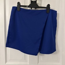 Topshop Royal Blue Skort Size