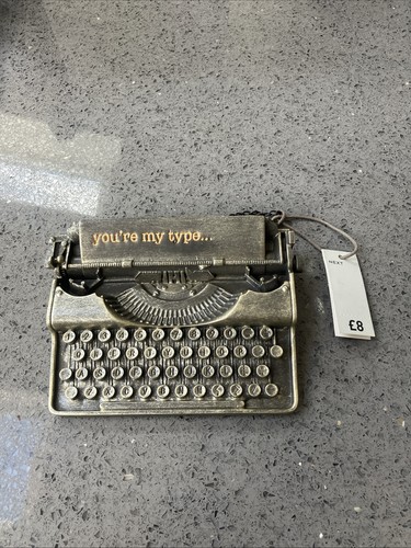 Vintage typewriter hanging - vintage,