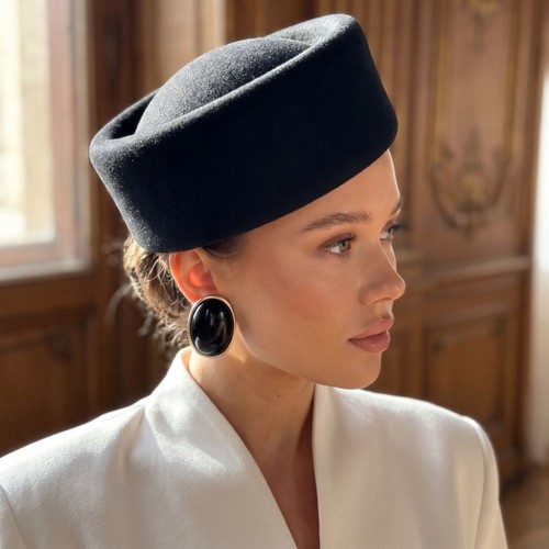 Stewardess hat pillbox - stewardess,