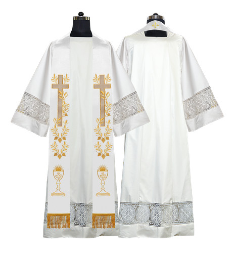 Pastor stole with cross - stole,