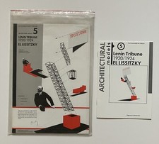 EL LISSITZKY, ‘LENIN TRIBUNE’ architectural model kit, plus booklet, 1984.