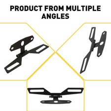 Motorcycle Durable Plate License Bracket Taillight Tag dual ATV Holder Dirt Bike