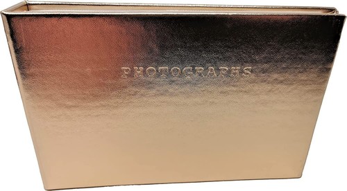 Gold photo album - album, holds