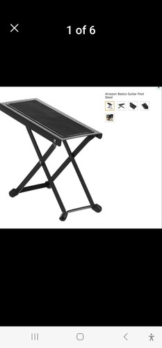 Adjustable guitar foot - foot, stool