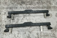 Oakley Apparel Display Pants, Bottom Clothing Hangers LOT of 7 Black Plastic EUC