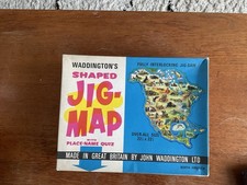 Vintage Waddington's Jig-Map