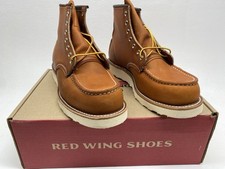 Red Wing Moc Toe Boots (UK 7)