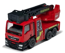 Majorette 1/64 MAN TGS Fire Engine Rescue Truck 7.5cm Diecast Mini Car
