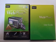 SERIF WEBPLUS X4 PROFESSIONAL QUALITY WEBSITES MADE EASY CD & USER GUIDE