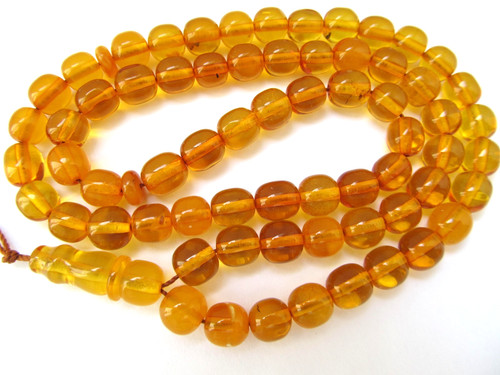 Amber rosary islamic prayer - amber,