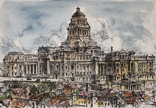 Rare original etching - rare,