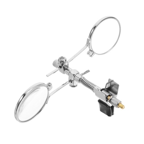 Double lens magnifying glass - double,