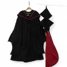 Oxford University Graduation Dress Gown Mortar Board Unisex Adult  - Preloved