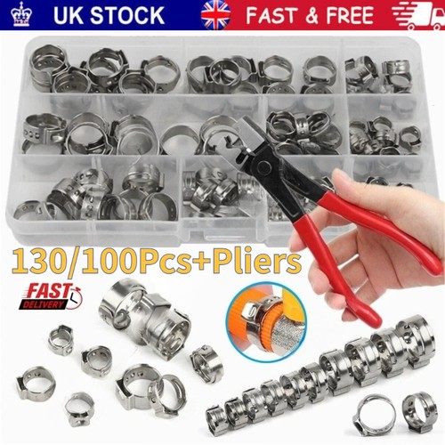 130x assorted hose clamp - hose,
