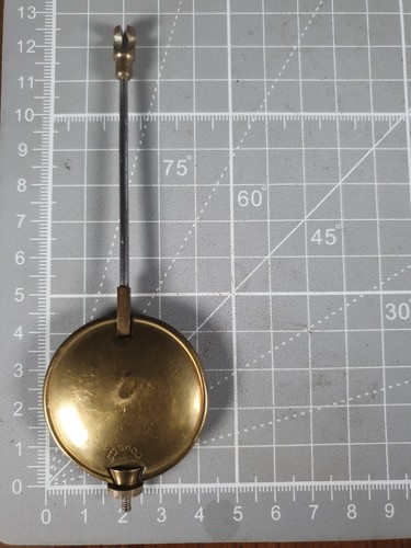 Antique french clock pendulum - clock,