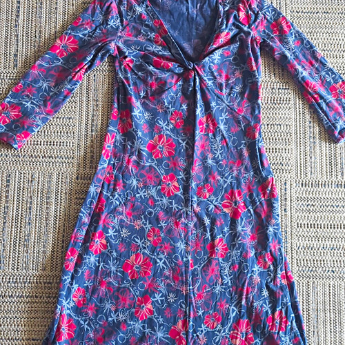 Mudd water floral wrap - water,