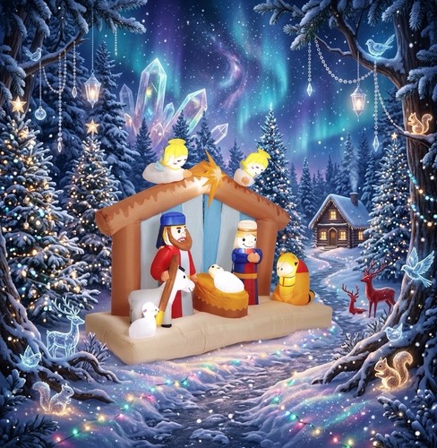 Inflatable christmas - ft,