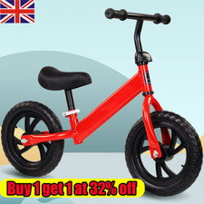 12" Kids Balance Bike Walking Running Training Bicycle For 2-6 Years Children uk