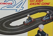 Go-Kart Game Electric Track - Mounted Vintage Advert 1960s Magazine Page