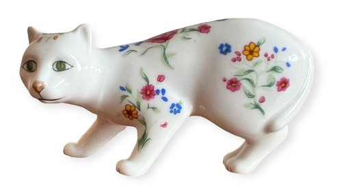 Franklin mint cat - franklin,