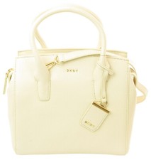 DKNY Cream Satchel Bag Medium
