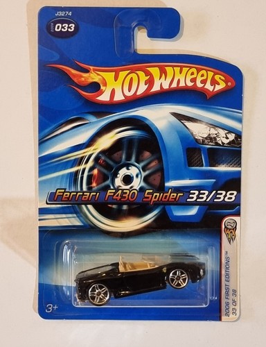 Hot wheels ferrari f430 spider - hot,