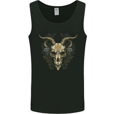 A Ram Skull Gothic Goth Heavy