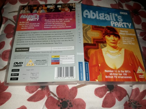 Abigail party dvd alison - [dvd],