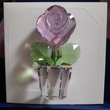 Swarovski Crystal 4”H Happy