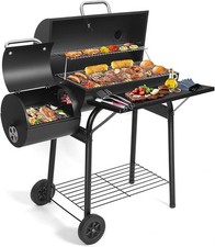Charcoal BBQ Grill With Offset