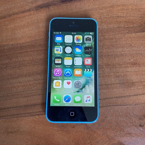 Apple iphone 8gb blue - iphone,