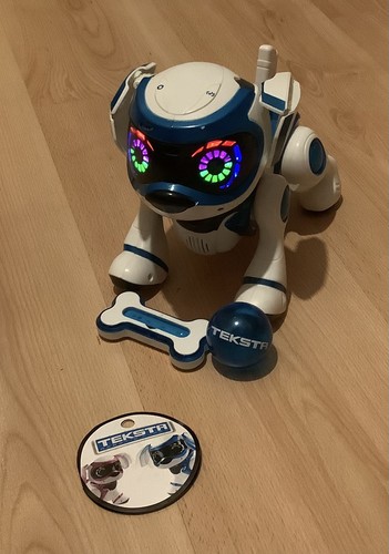 Teksta robotic puppy with - teksta,