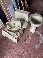 Retro pampas range (it’s a pale olive colour) Cloakroom Suite