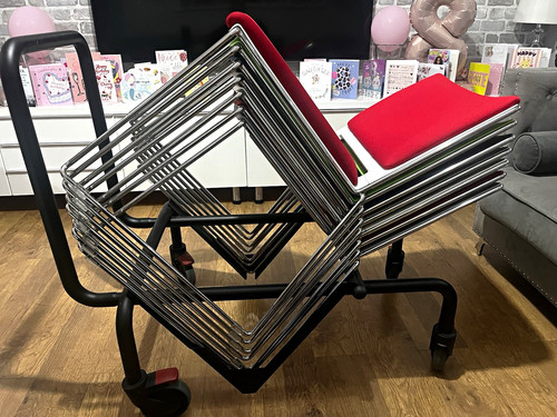 Stackable chair chrome - 7,