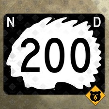 North Dakota route 200 highway