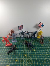 American Civil War ACW Cowboys Indian Toy Soldier Vintage Bundle