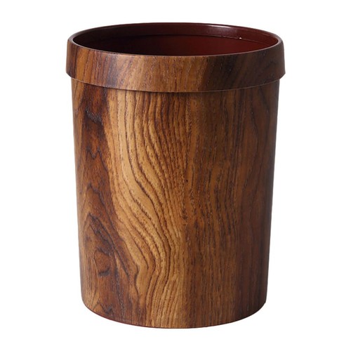 Holibanna solid wood trash can - holibanna,