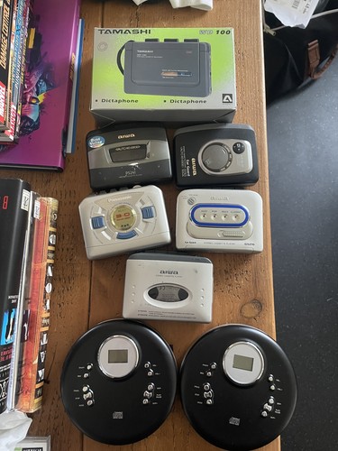 Assorted vintage walkman - vintage,